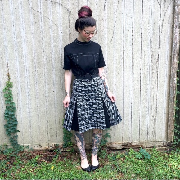 Vintage mid century retro dress - Picture 1 of 4